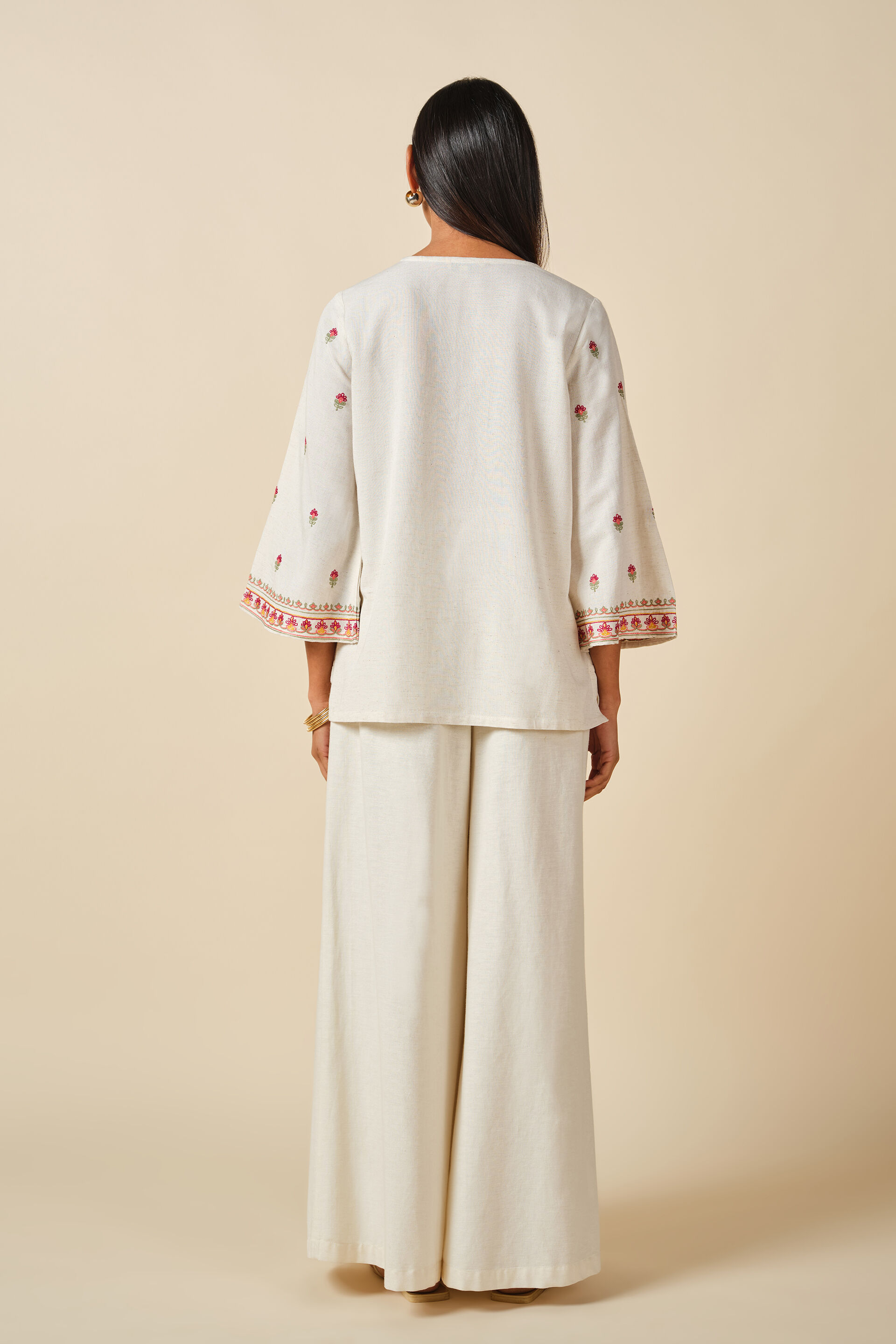 Gul Bahar Top, Off White, image 6